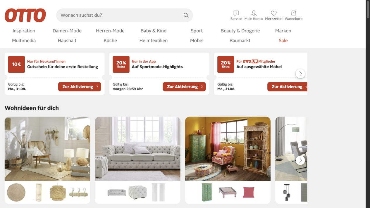 OTTO retail presence